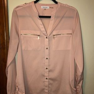 Calvin Klein Button Up Blouse